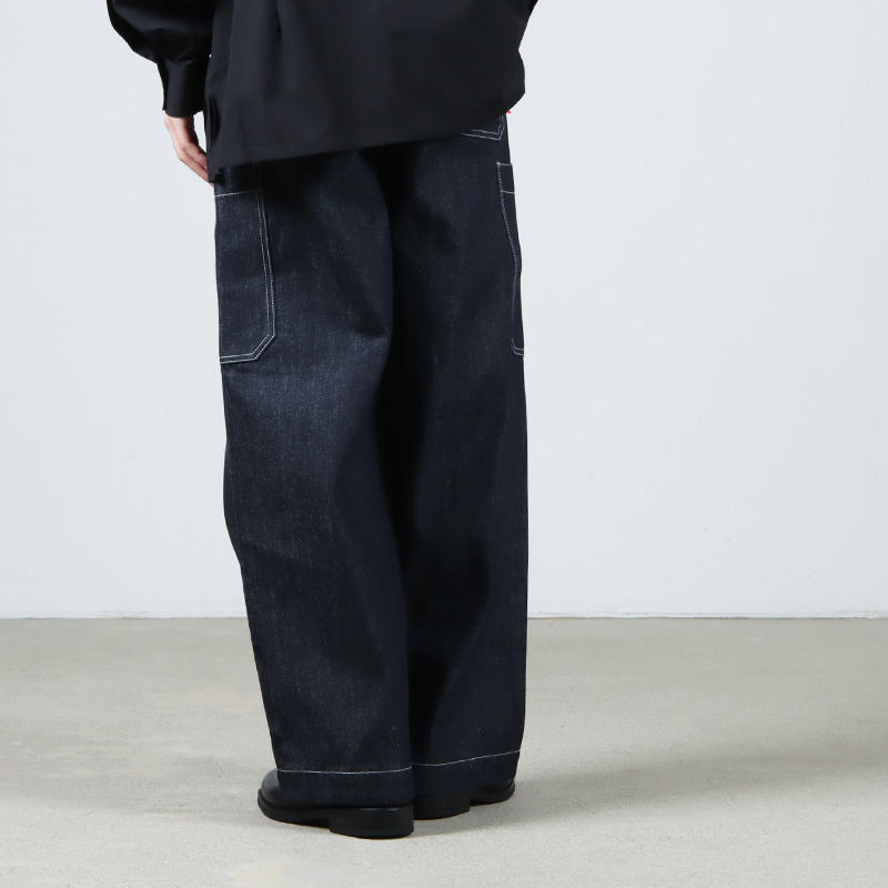 Graphpaper (グラフペーパー) Selvage Denim Cargo Pants RIGID