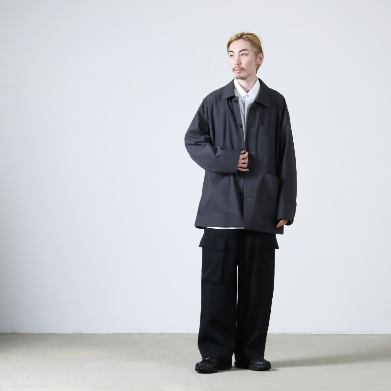 Graphpaper (グラフペーパー) High Twist Gabardine Coverall Jacket
