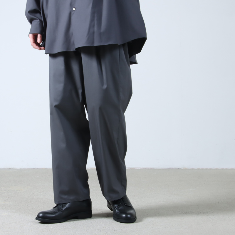 Graphpaper (グラフペーパー) Solotex Twill Wide Tapered Chef Pants