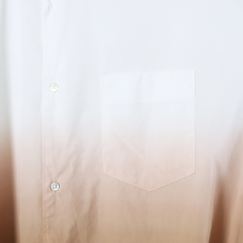 Graphpaper (グラフペーパー) Broad L/S Oversized Band Collar Shirt