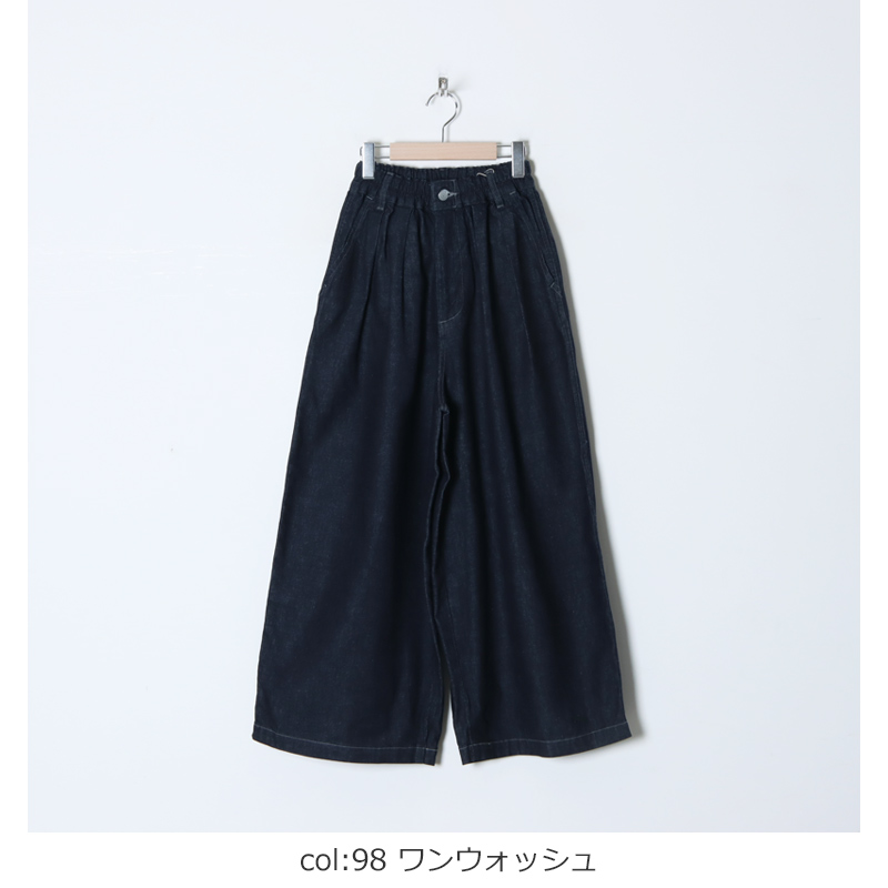 HARVESTY (ハーベスティ) サーカスバギーパンツ 10oz denim ONE WASH