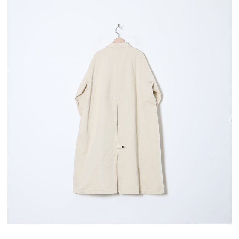 HARVESTY (ハーベスティ) オーバーコート チノクロス製品染