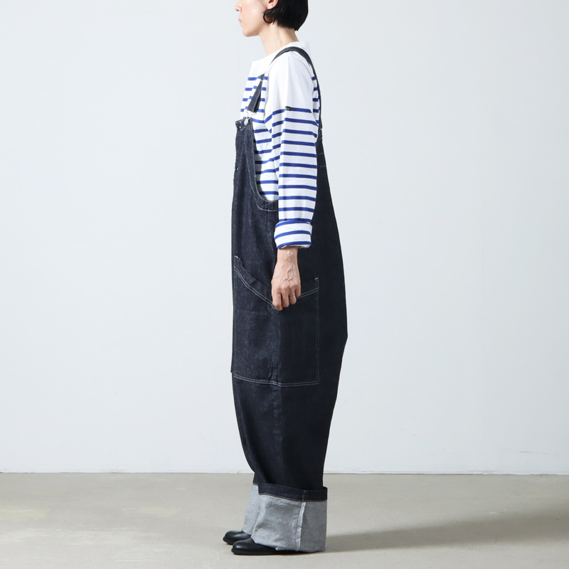 HARVESTY (ハーベスティ) 10z ノンフェイドデニム オーバーオール
