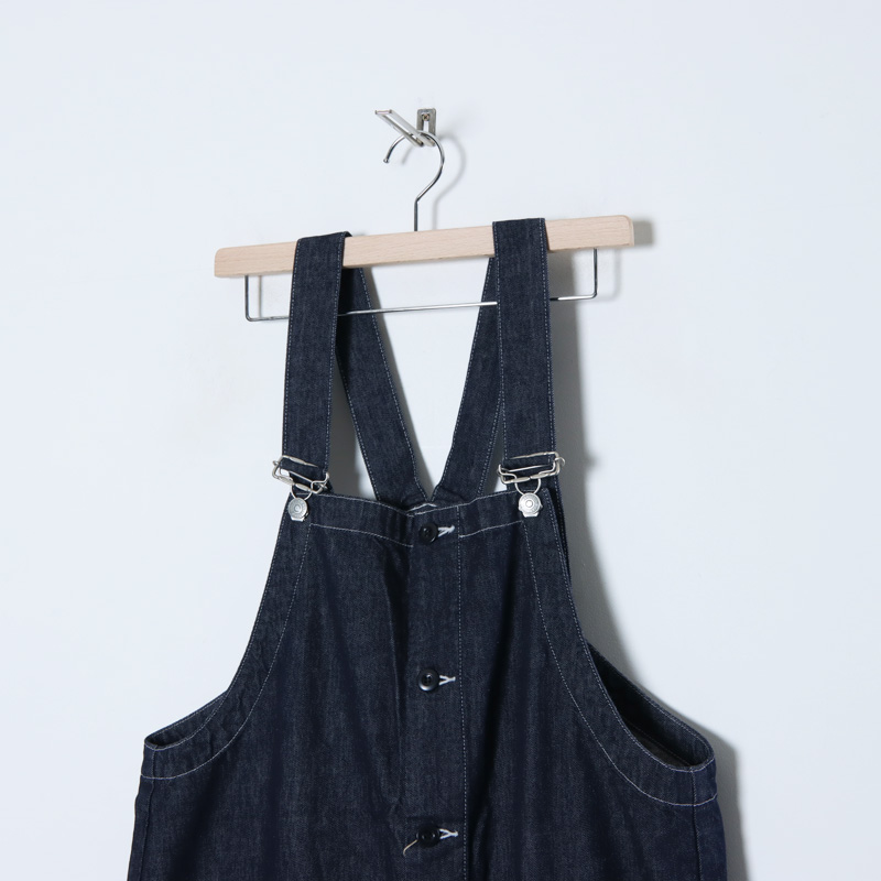 HARVESTY (ハーベスティ) 10z ノンフェイドデニム オーバーオール