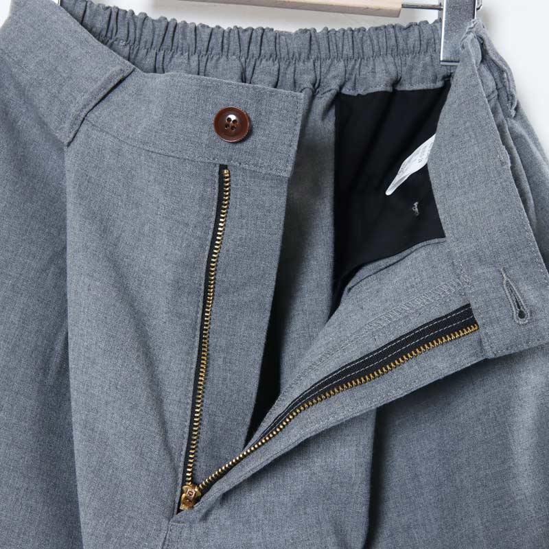 HARVESTY (ハーベスティ) ワイドエッグロングパンツ