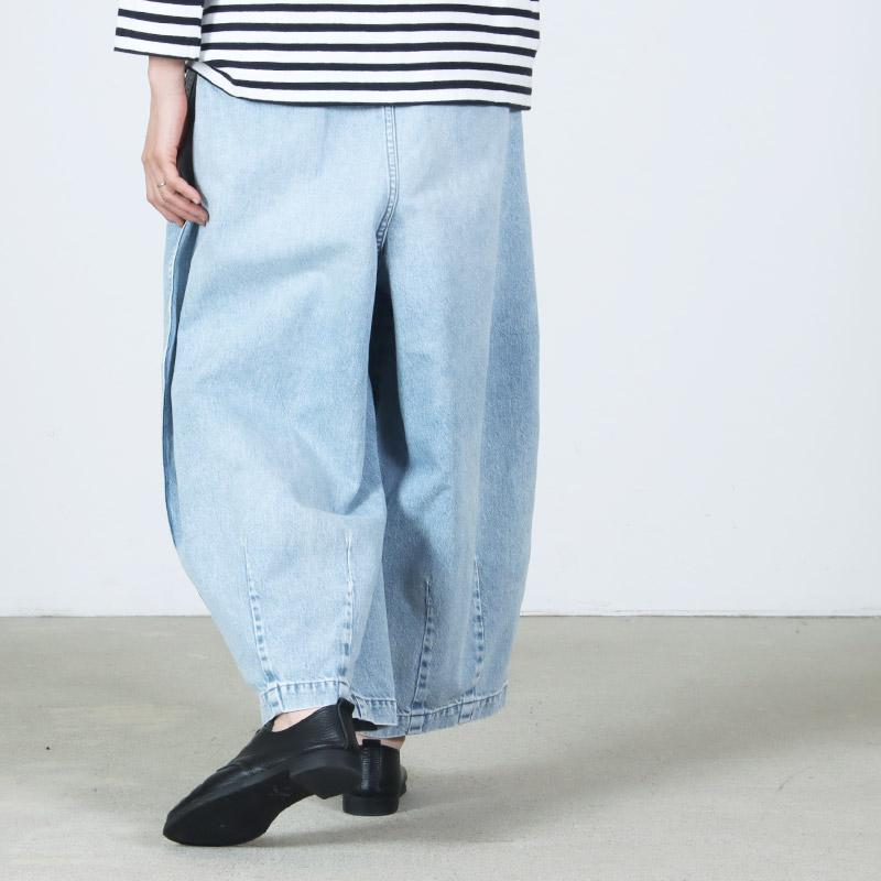 HARVESTY (ハーベスティ) ビッグデニム サーカスパンツ 10oz DENIM
