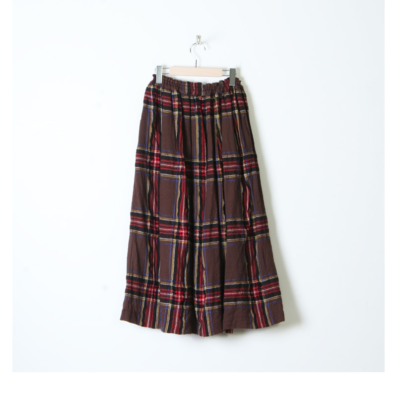 ICHI Antiquites (イチアンティークス) ウールガーゼタータンチェック