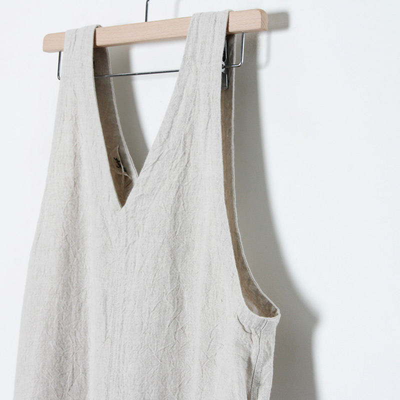 ICHI Antiquites (イチアンティークス) リネンサロペット