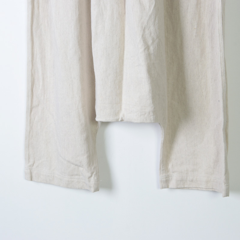 ICHI Antiquites (イチアンティークス) コットンリネンサルエルパンツ
