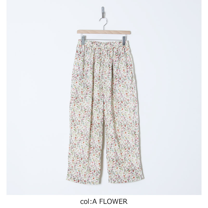 ICHI Antiquites (イチアンティークス) LIBERTY PRINT パンツ