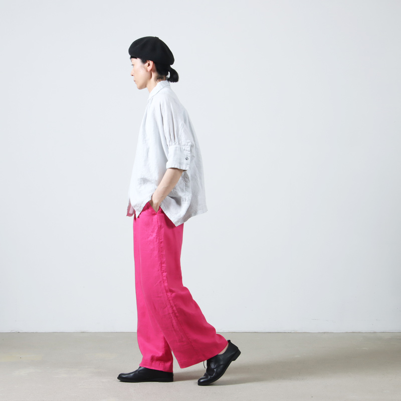 ICHI Antiquites (イチアンティークス) カラーリネンパンツ