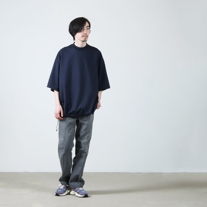is-ness (イズネス) BALLOON SHORT SLEEVE T-SHIRT / バルーンショート