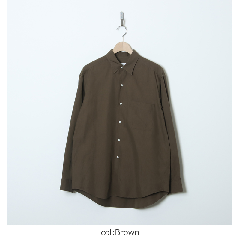 KAPTAIN SUNSHINE (キャプテンサンシャイン) Regular Collar Shirt