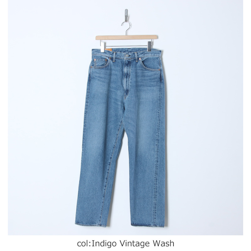 KAPTAIN SUNSHINE (キャプテンサンシャイン) 5P Zipper Front Denim