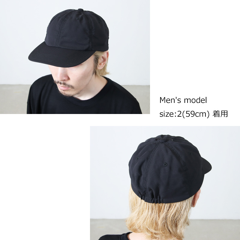 KIJIMA TAKAYUKI (キジマタカユキ) POLY COTTON ELASTIC BACK 6PANEL