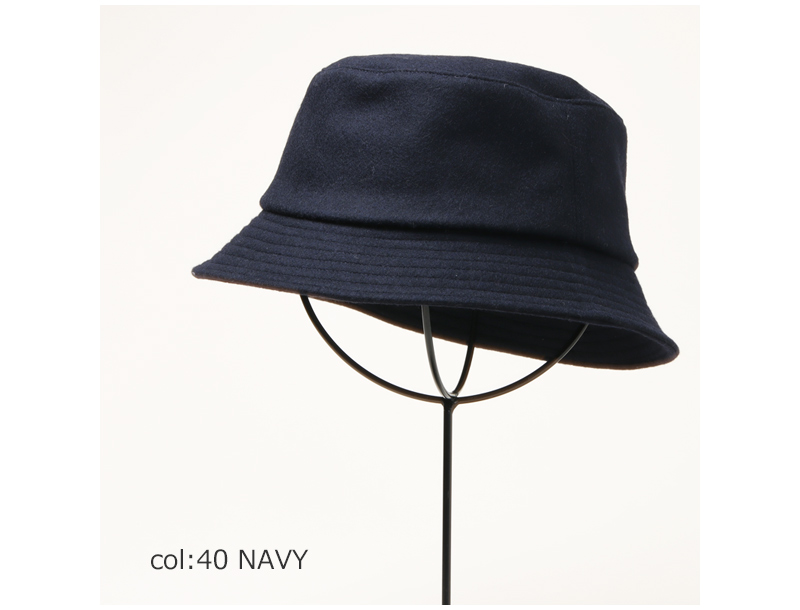 KIJIMA TAKAYUKI (キジマタカユキ) MELTON BUCKET HAT / メルトン
