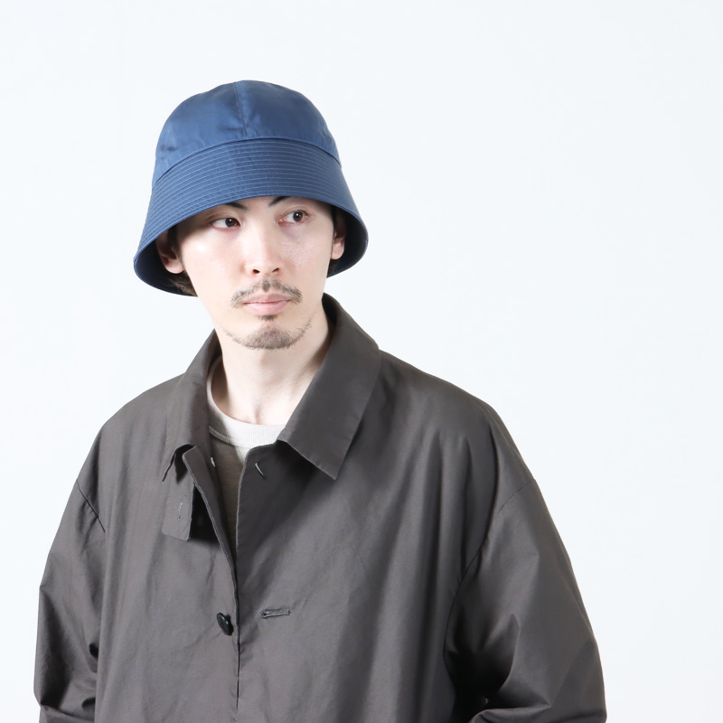 KIJIMA TAKAYUKI (キジマタカユキ) CUPRO POLY SATIN SAILOR HAT