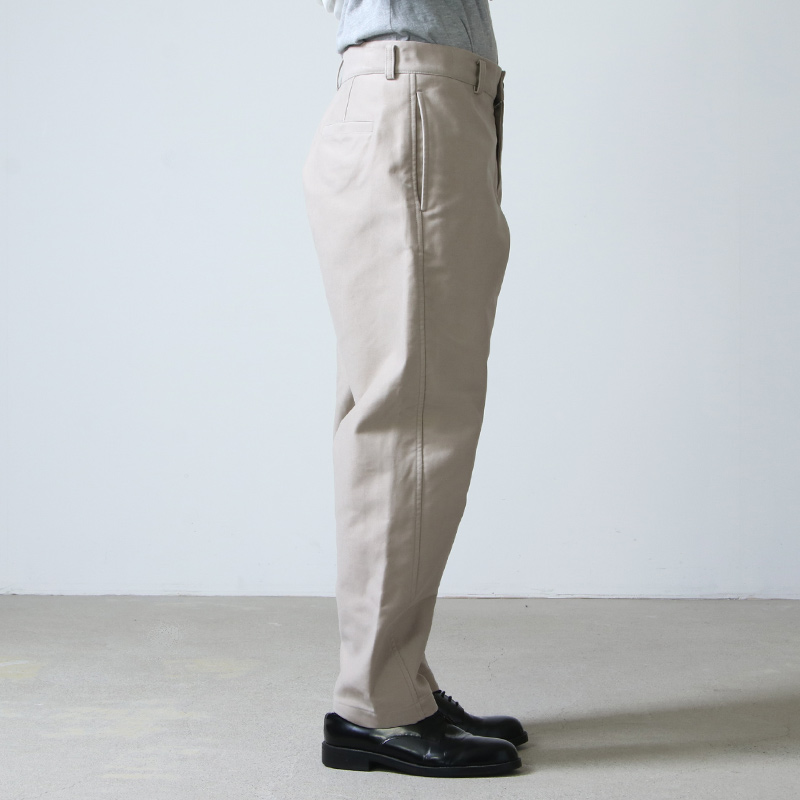 kontor (コントール) CURVED PANTS / カーブドパンツ