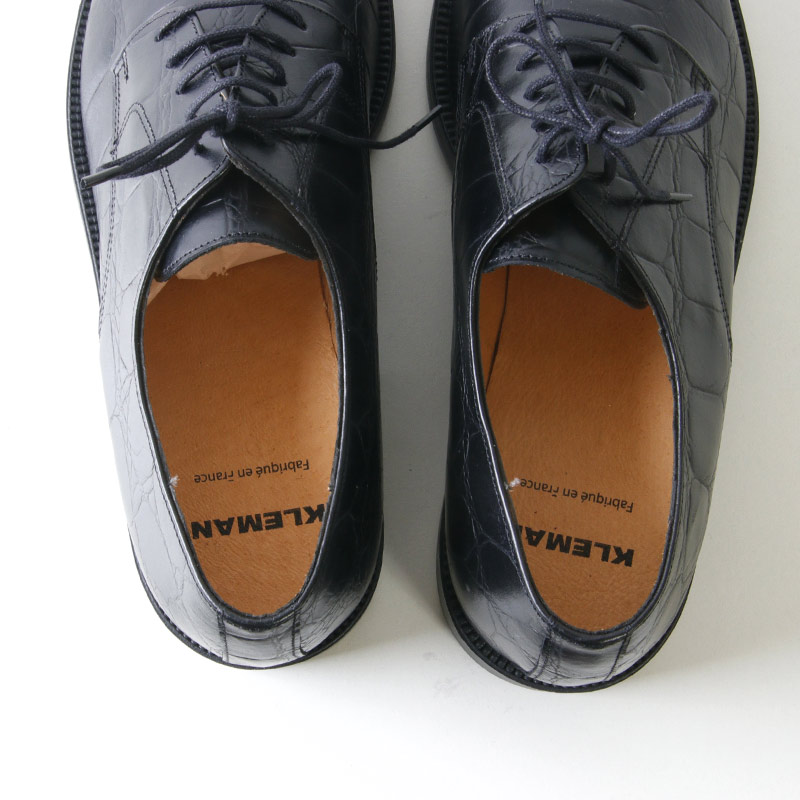 KLEMAN (クレマン) PASTAN #Croco Emboss / パスタン プレーントゥシューズ