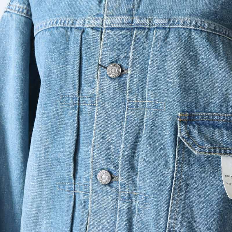LENO (リノ) BRENDA BIG TRUCKER JACKET FADE INDIGO / ブレンダビッグ