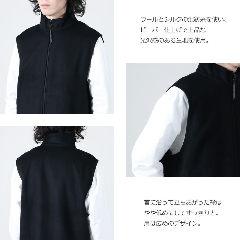 marka (マーカ) ZIP UP VEST / ジップアップベスト