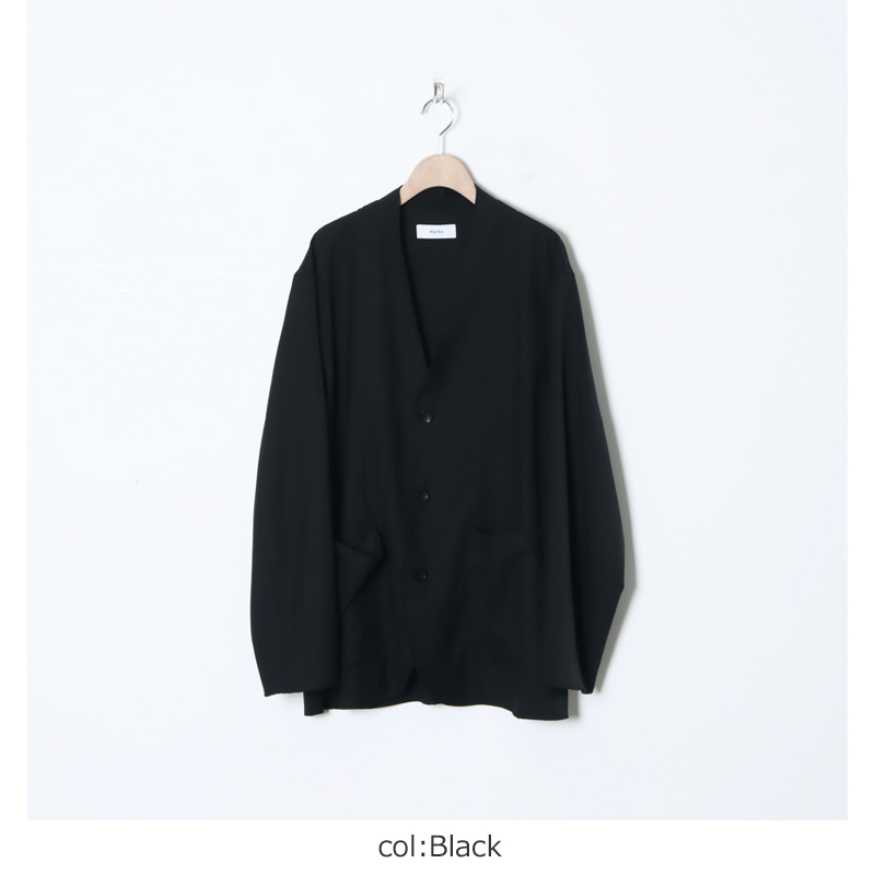 marka (マーカ) LAPELLESS JACKET / ラペルレスジャケット