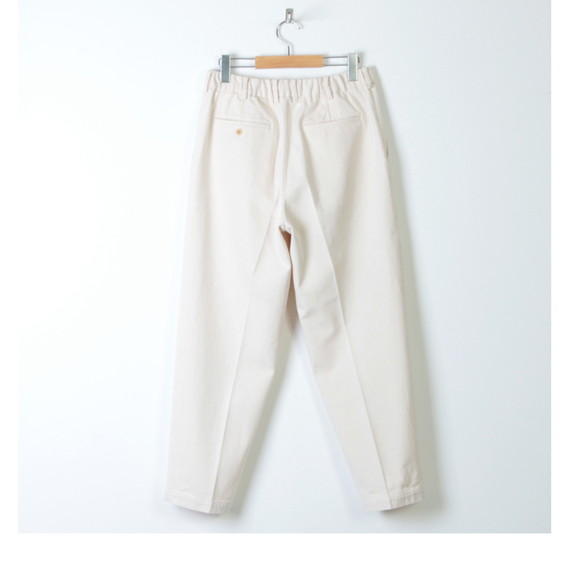 MARKAWARE (マーカウェア) FRONT PLEATS PEG TOP / フロントプリーツ