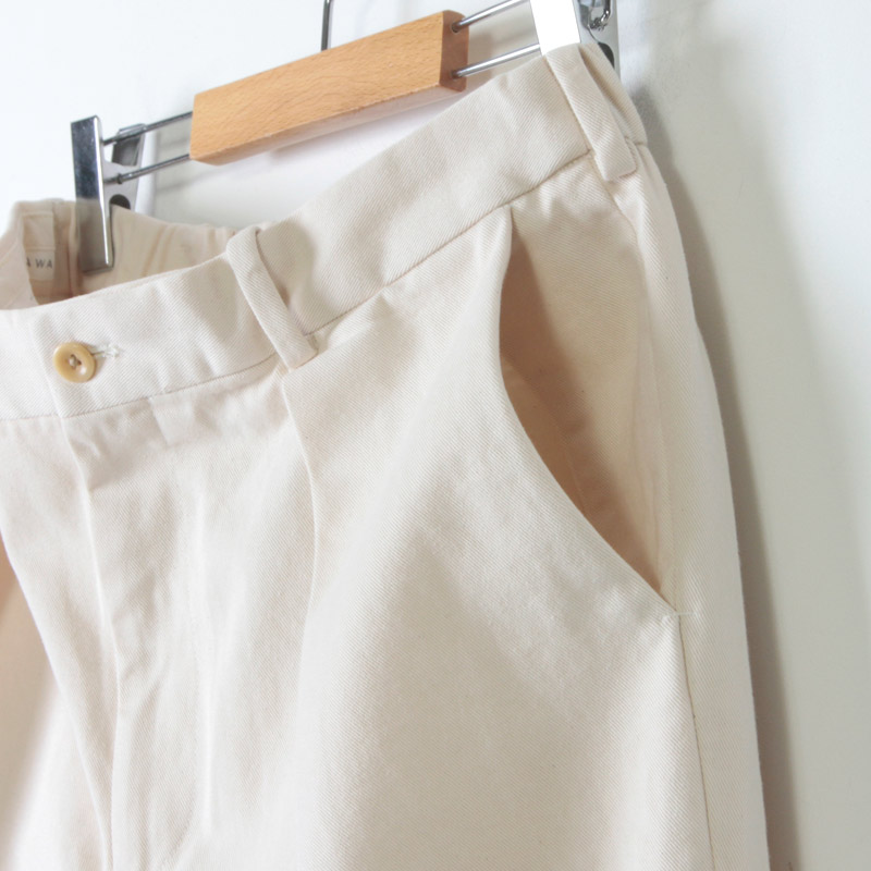 MARKAWARE (マーカウェア) FRONT PLEATS PEG TOP / フロントプリーツ