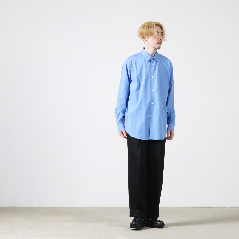 MARKAWARE (マーカウェア) DOUBLE PLEATED WIDE TROUSERS / ダブル