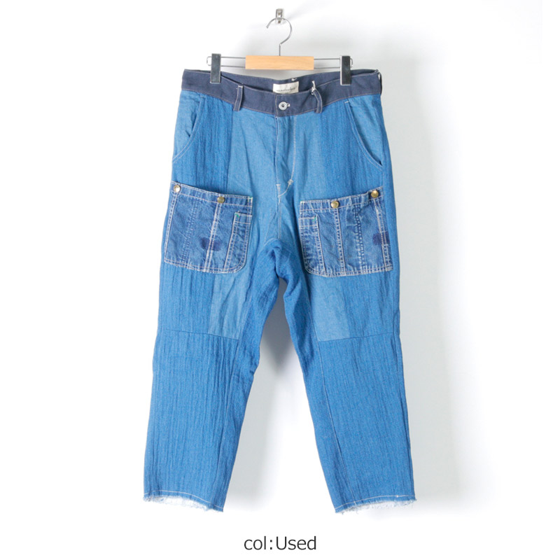 masterkey (マスターキー) CLOUD / リメイクデニムパンツ