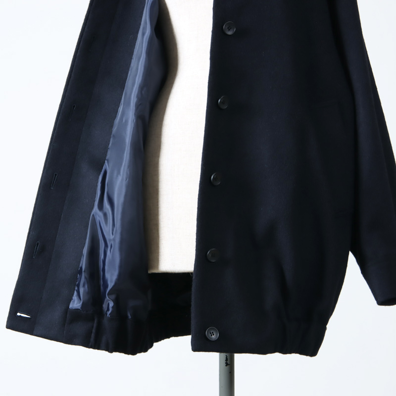 mizuiro ind (ミズイロインド) ウールハリントンジャケット
