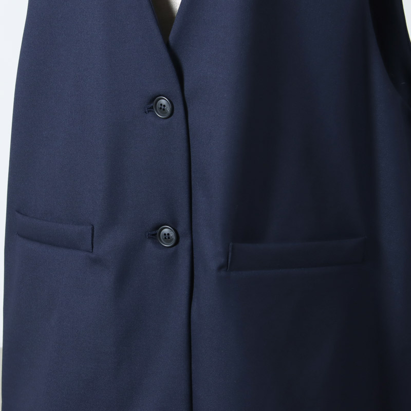 mizuiro ind (ミズイロインド) ディープVネックワイドベスト