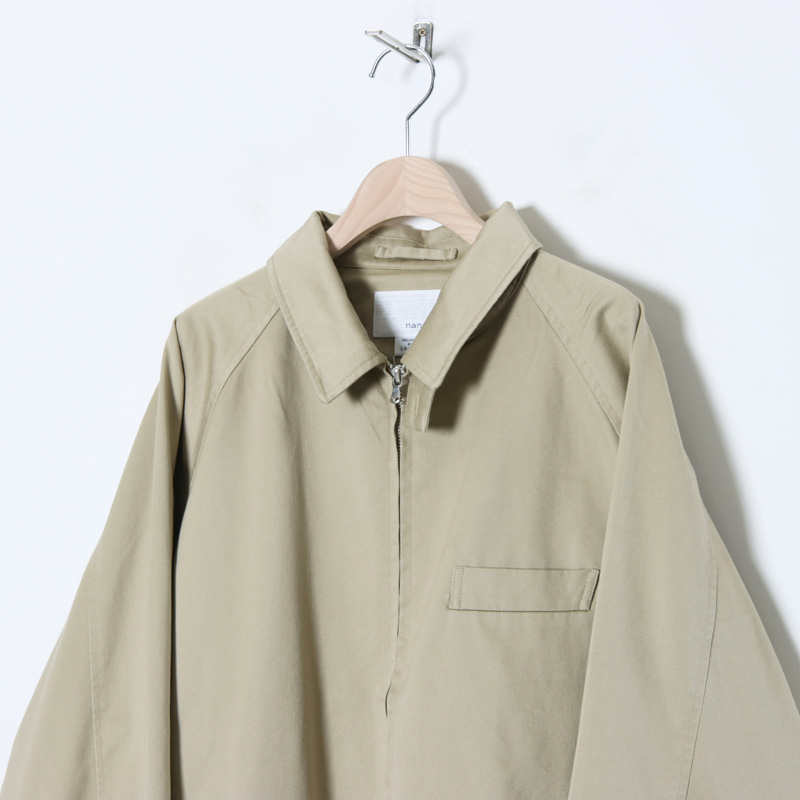 nanamica (ナナミカ) WINDSTOPPER Chino Crew Jacket / ウィンド