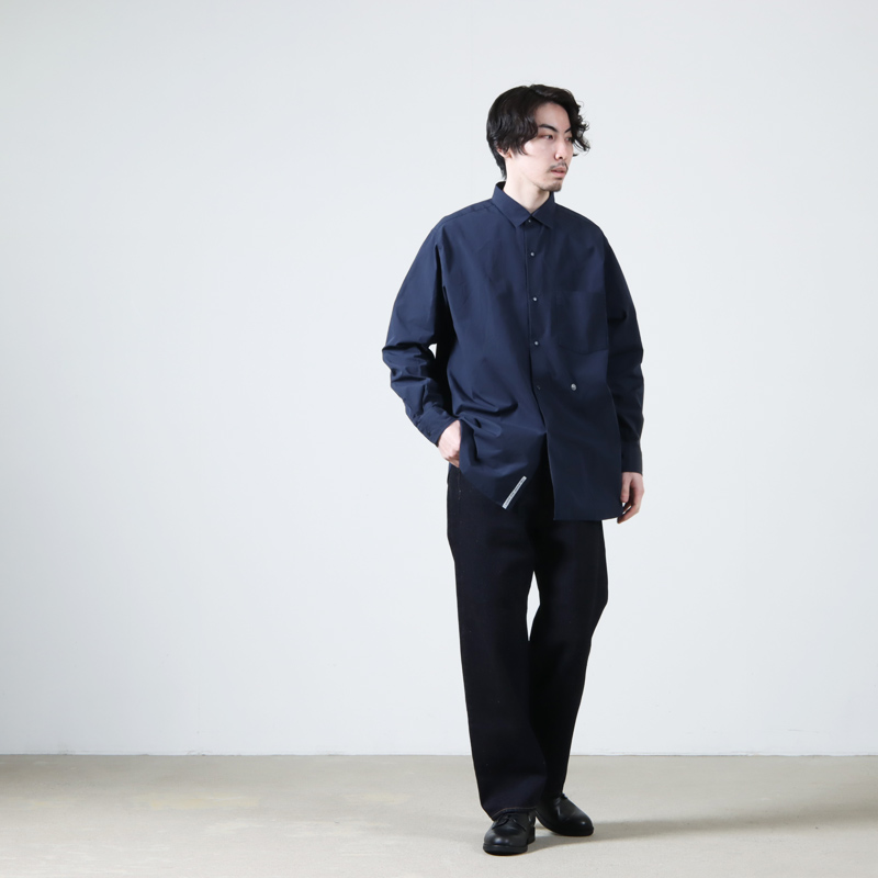 nanamica (ナナミカ) Regular Collar Wind Shirt / レギュラーカラーシャツ