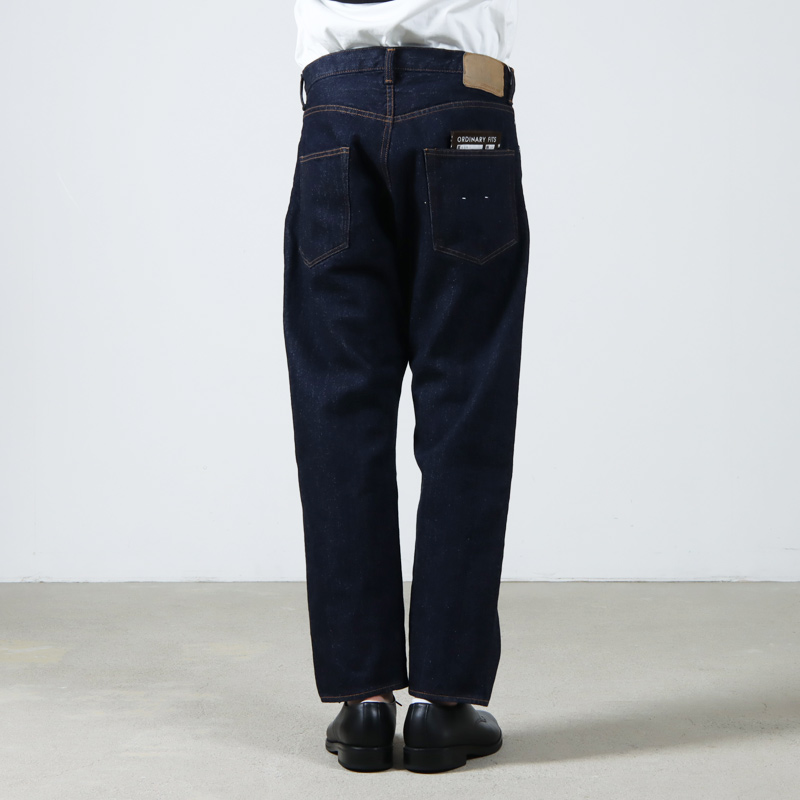 Ordinary Fits (オーディナリーフィッツ) LOOSE ANKLE DENIM ONE WASH