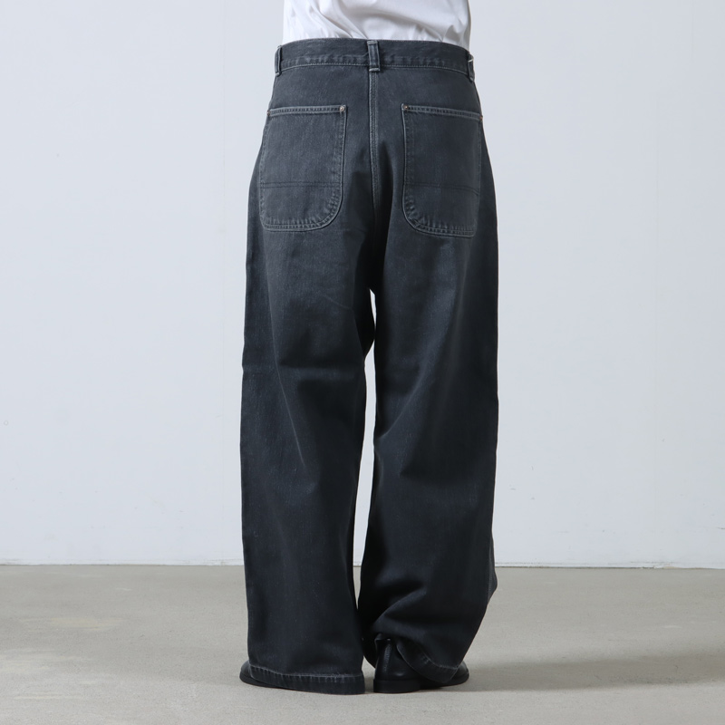 Ordinary Fits (オーディナリーフィッツ) BELL PANTS BLACK USED