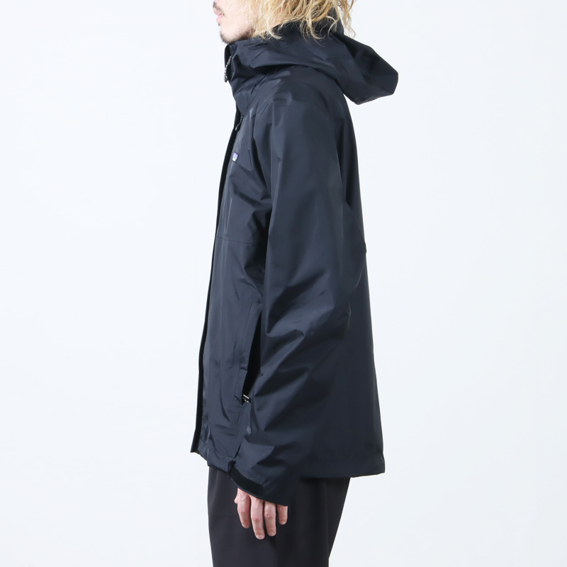 パタゴニア メンズ トレントシェル 3L レインジャケット 黒 Sサイズ