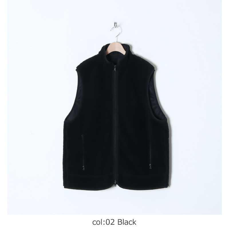 blurhmsROOTSTOCK (ブラームス ルーツストック) Recycle Boa Vest