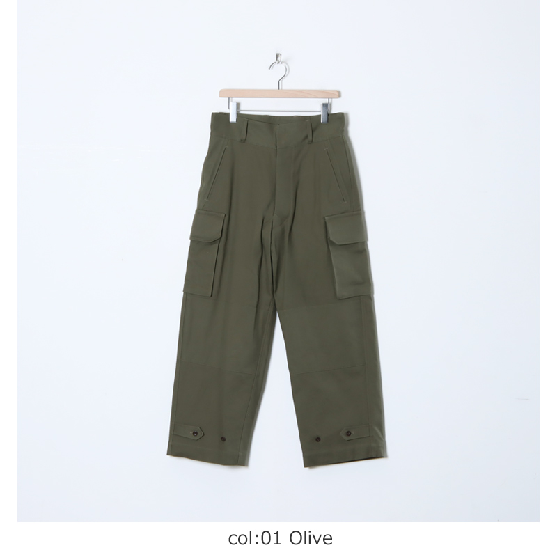 blurhmsROOTSTOCK (ブラームス ルーツストック) Cotton Serge 47 Pants