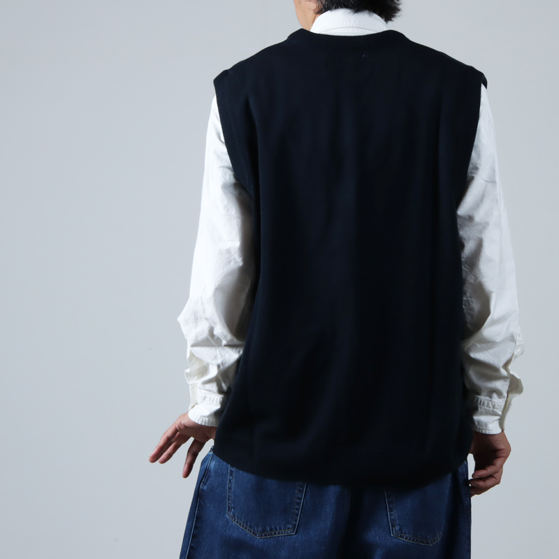 SEDAN ALL-PURPOSE (セダンオールパーパス) Tech Logo Knit Vest