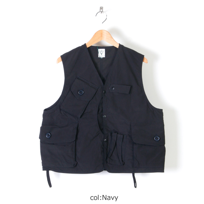 South2 West8 (サウスツーウエストエイト) Tenkara Vest - Wax Coating