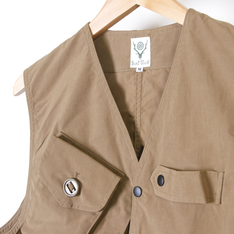 South2 West8 (サウスツーウエストエイト) Tenkara Vest - Wax Coating