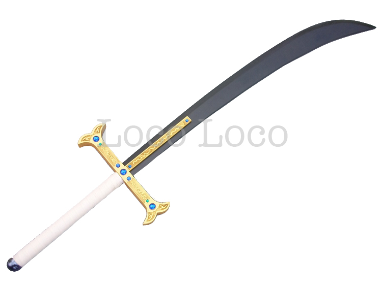 ワンピース 鷹の目 ミホーク風 模造刀 黒刀 夜 コスプレ 刀 小道具 剣