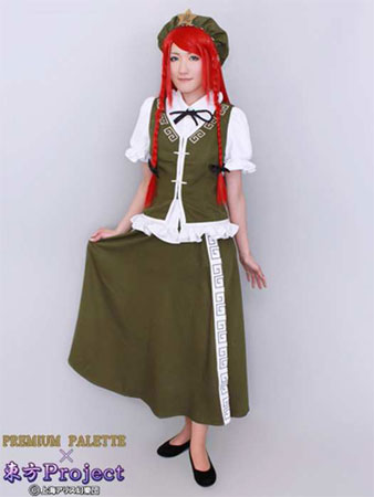 東方Project コスプレ衣装 紅美鈴 女性用 XL<!-- 《17年09月未定