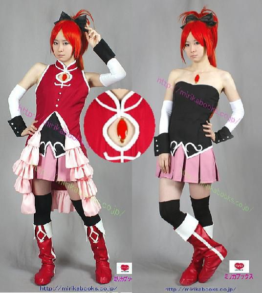 魔法少女まどか マギカ 佐倉杏子 コスプレ 衣装 魔法少女服 ソウル