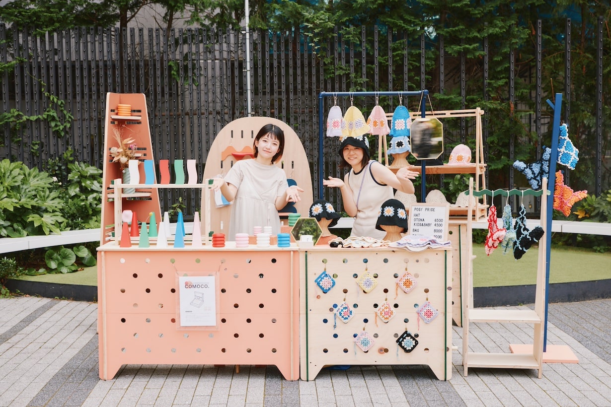 マルシェ什器の最適解!? CDMでイベントに出たらブランドの魅力が120