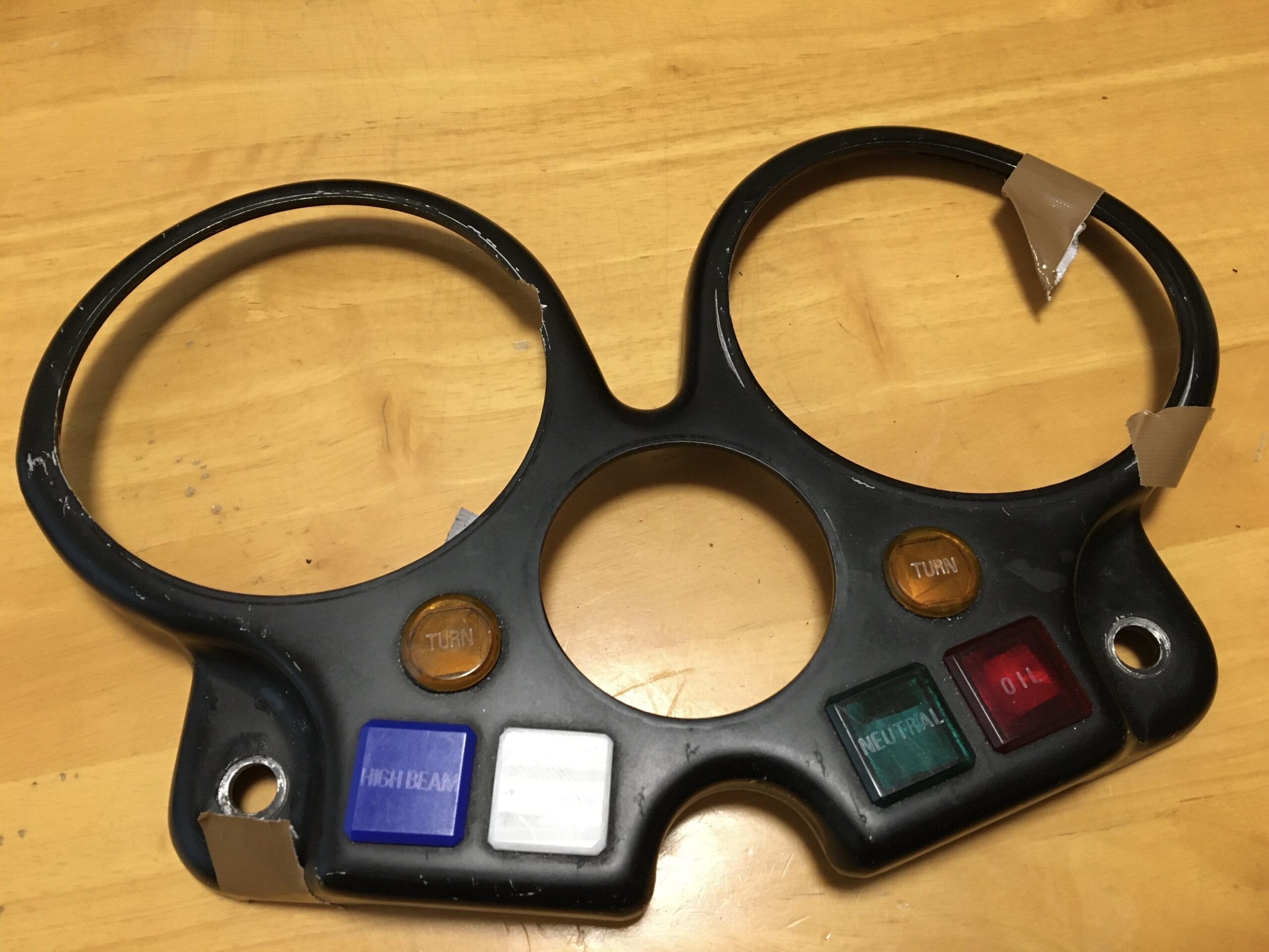 CBX1000-CB1とSC03メーターパネル透過バージョンを作成 | CBX1000-ららら