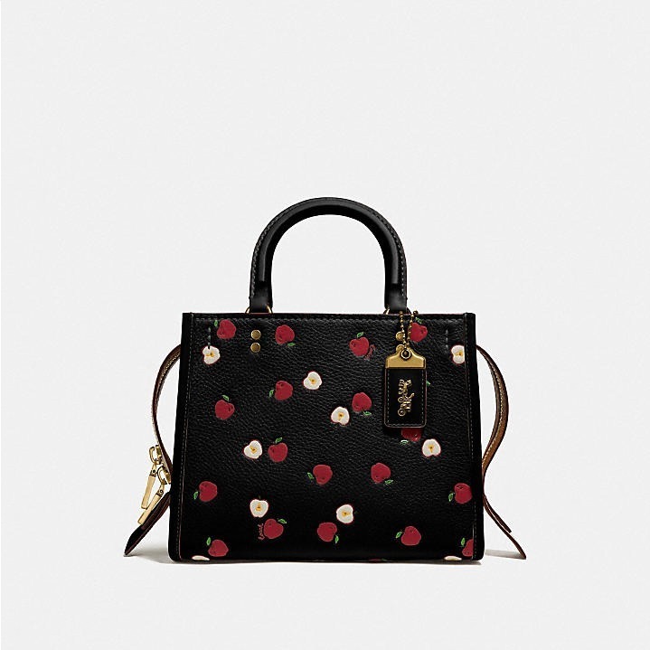 コーチの新作「アップルプリント」のバッグと小物が可愛すぎ♡【日本