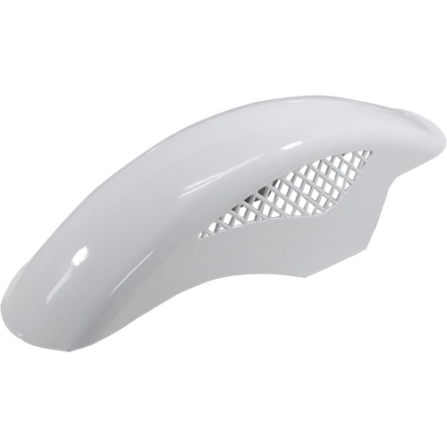 汎用フロントフェンダー ホワイト CBX400/Z400FX - バイク