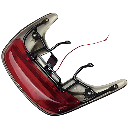 リアスポイラー ブラック スーパーDio ZX - バイク